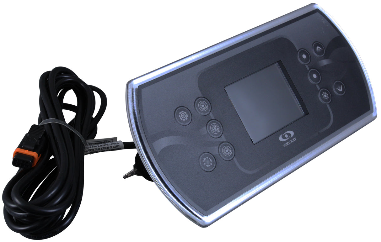 Topside, Gecko in.k800, 10 Buttons, Clear, with Overlay : 0607-008030