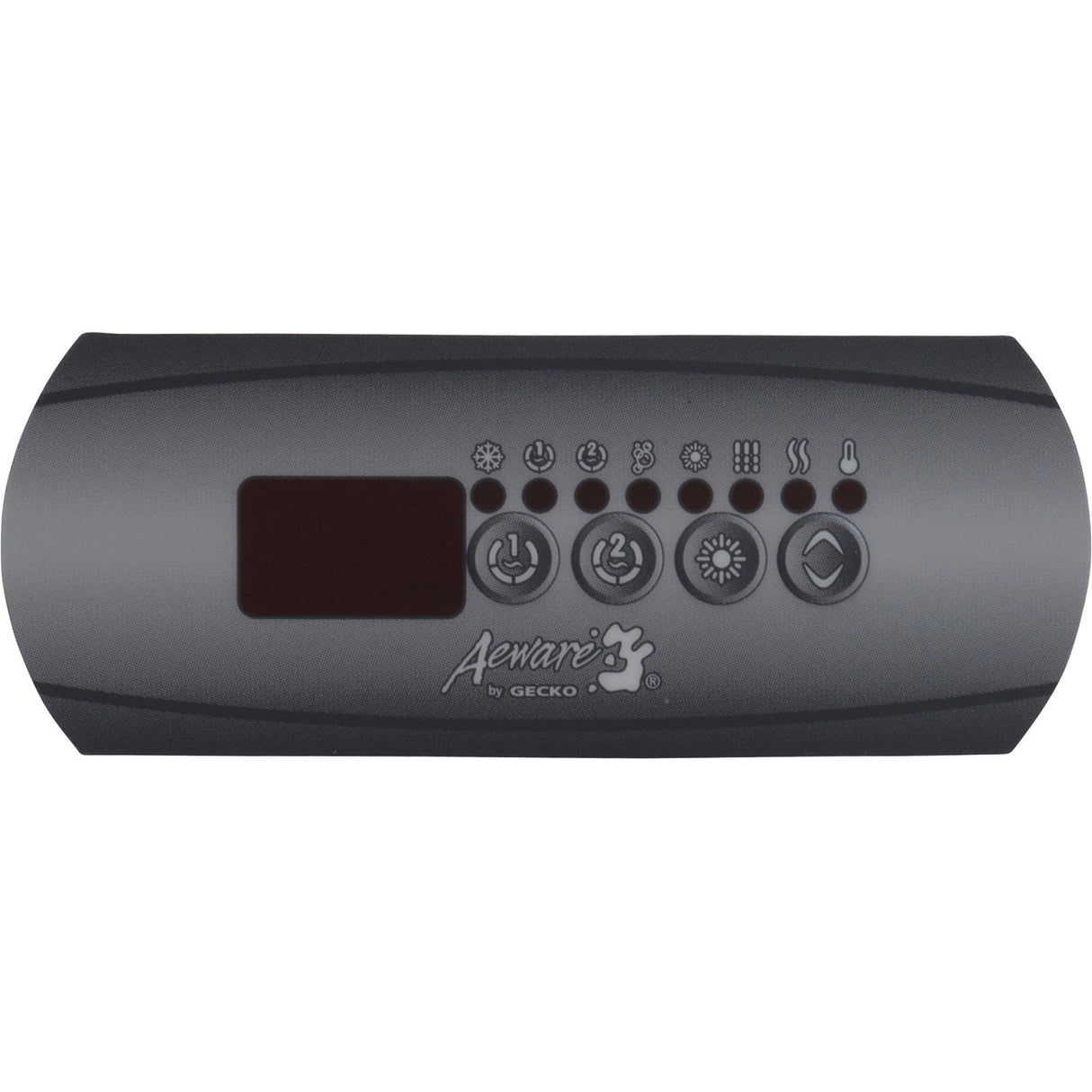 Overlay, Gecko in.k200, 4 Button, P1, P2, Lt : 80-0241A
