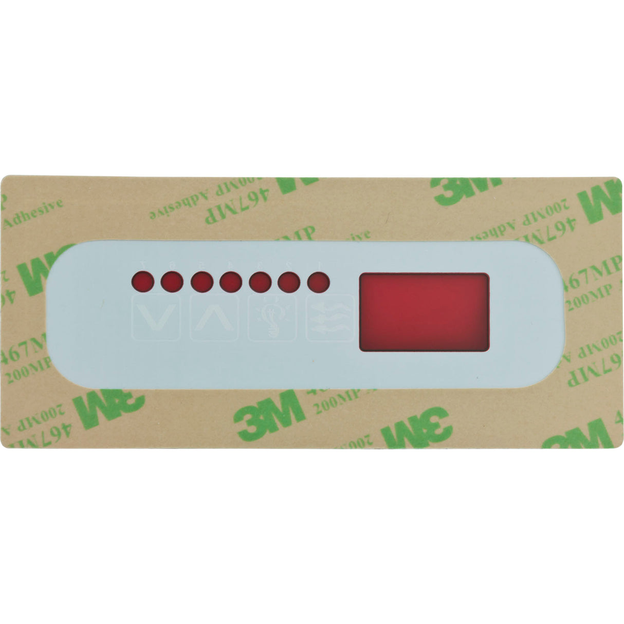 Overlay, HydroQuip Eco 5, Pump 1, Light, Small Rec : 80-0207