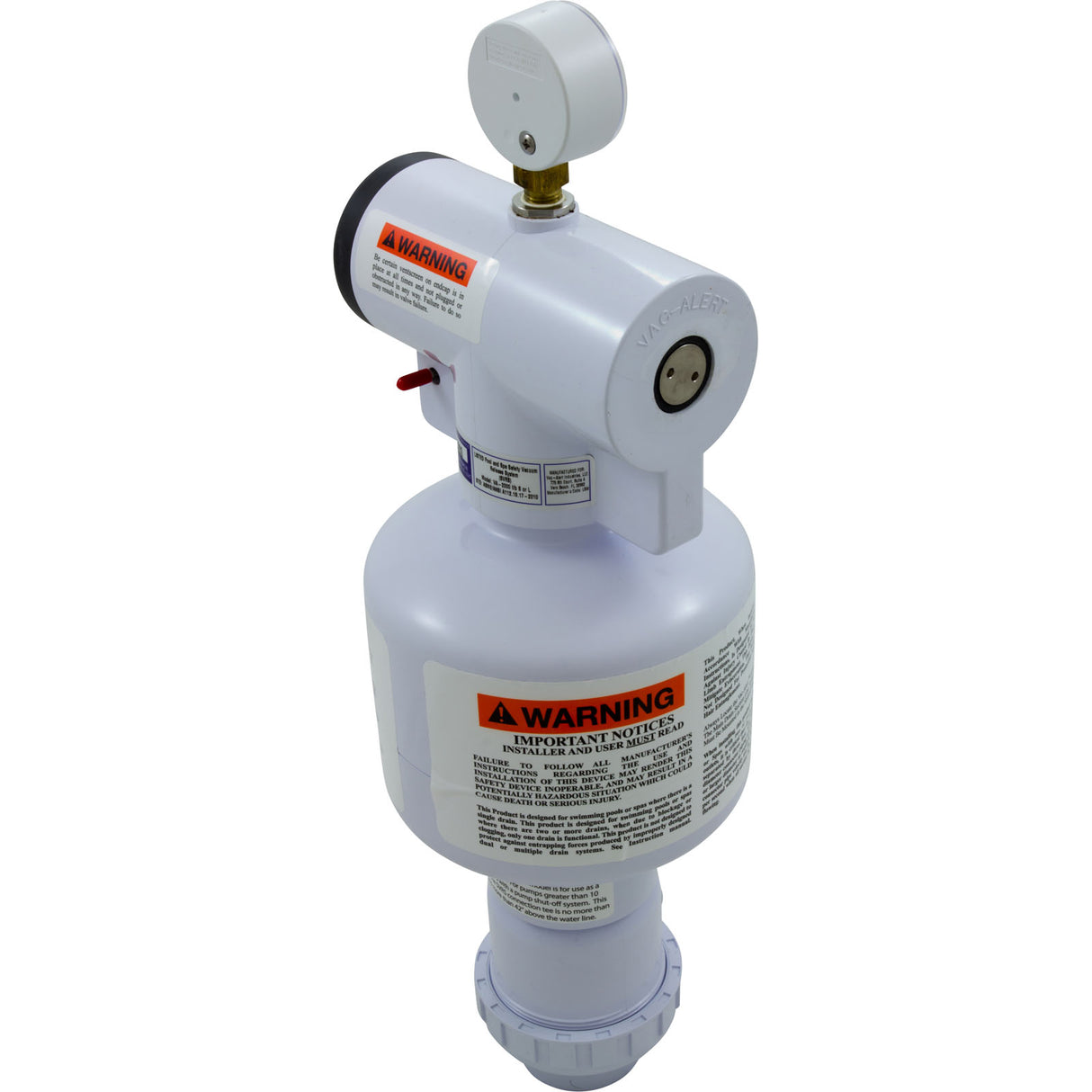 Vacuum Release, Vac-Alert VA-2000 : VA-2000L - Vac-Alert of California - VA-2000L - PartsForSpas.com