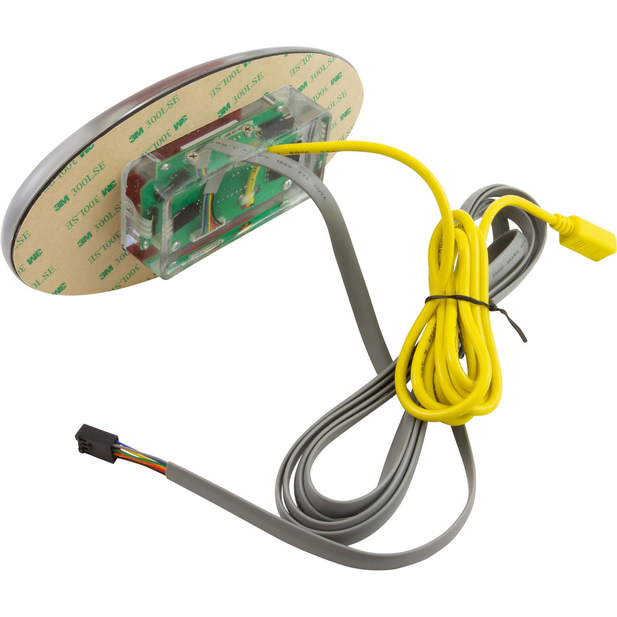 Topside, Jacuzzi J-300 LED Series, 6 Button, P1, P2, Lt, Lt : 6600-504