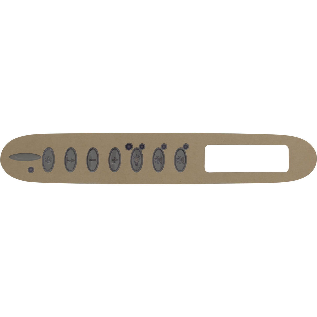 Overlay, Dimension One, Tsc-24, 7 Button, Marble : 01560-350