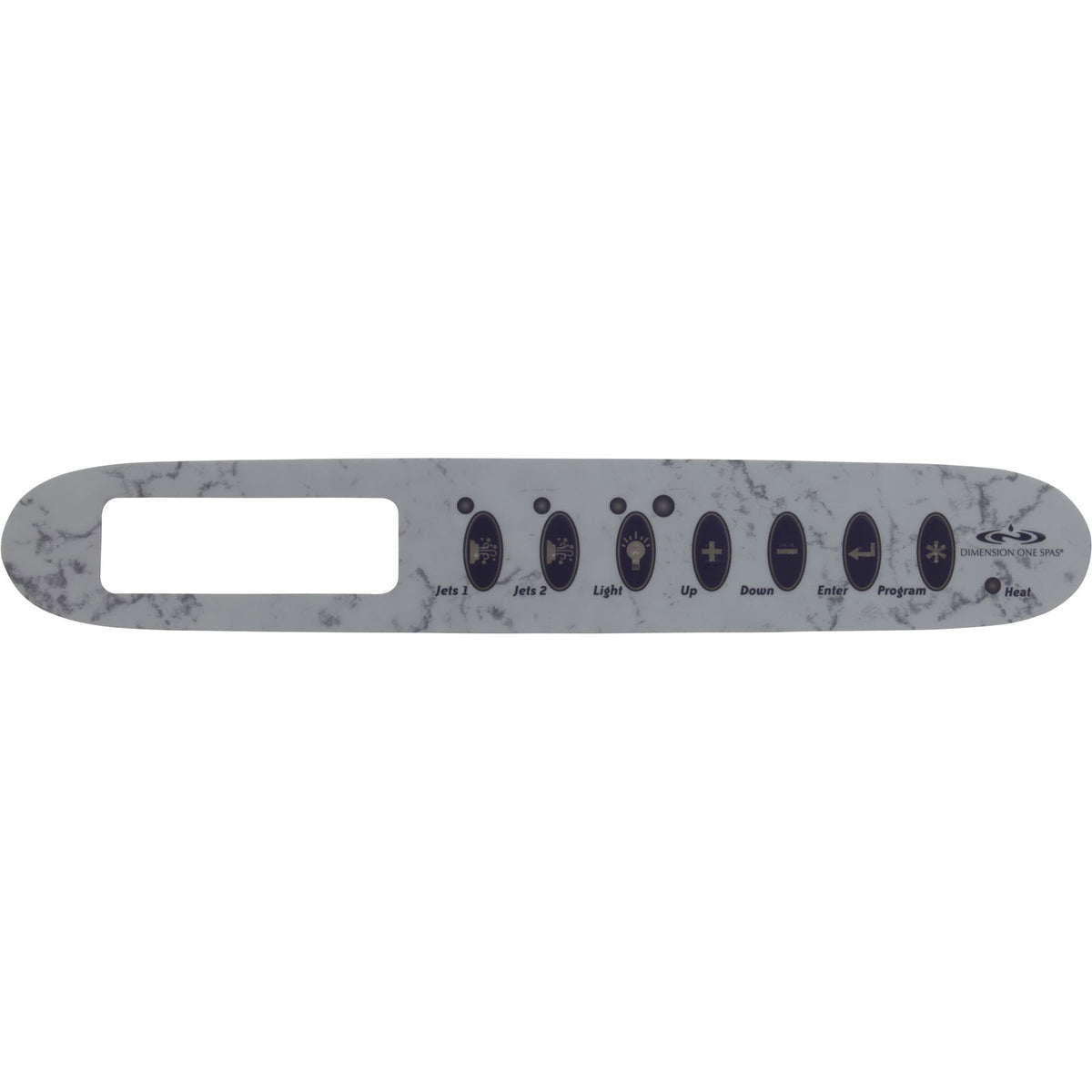 Overlay, Dimension One, Tsc-24, 7 Button, Marble : 01560-350