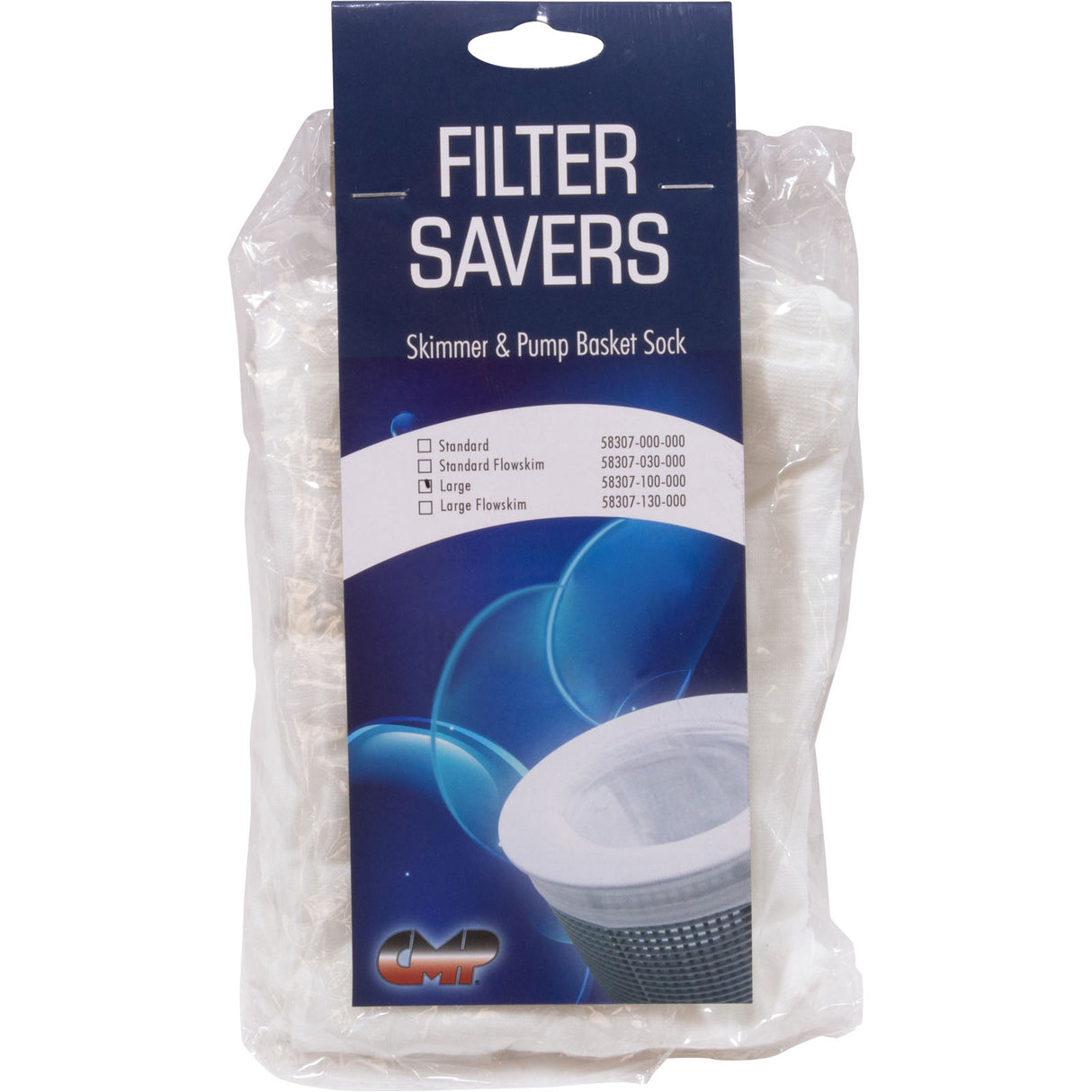 Pool Skimmer Socks, Large (5/Bag) : 58307-100-000 - Custom Molded Products - 58307-100-000 - PartsForSpas.com