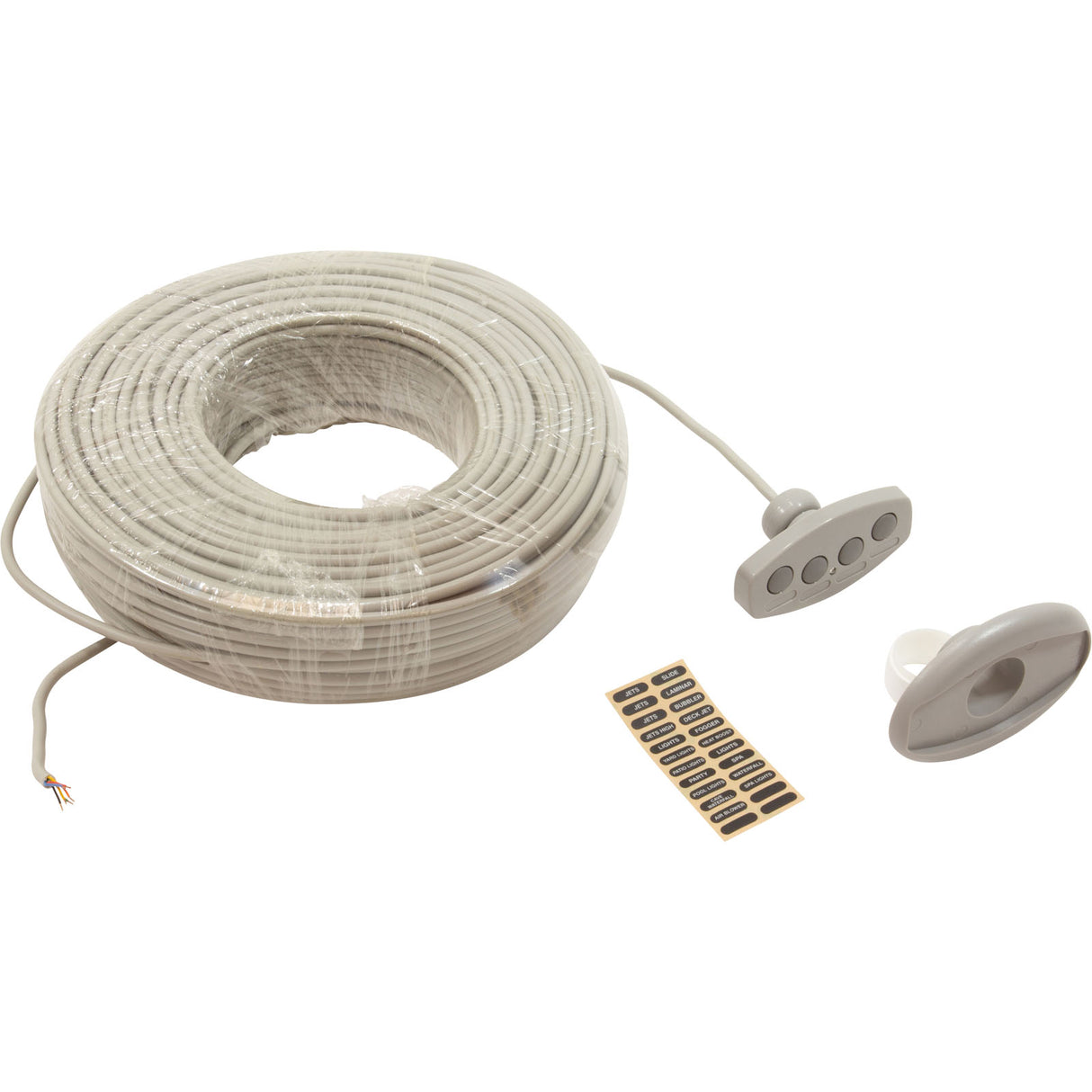 Control Panel, Pentair iS4, 250ft Cable, Black : 521894