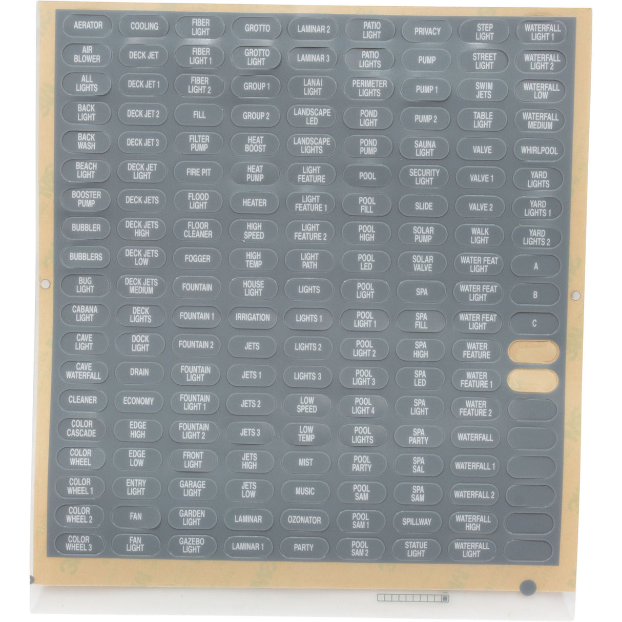 Control Panel, Pentair SpaCommand, White, 250ft Cable : 521179