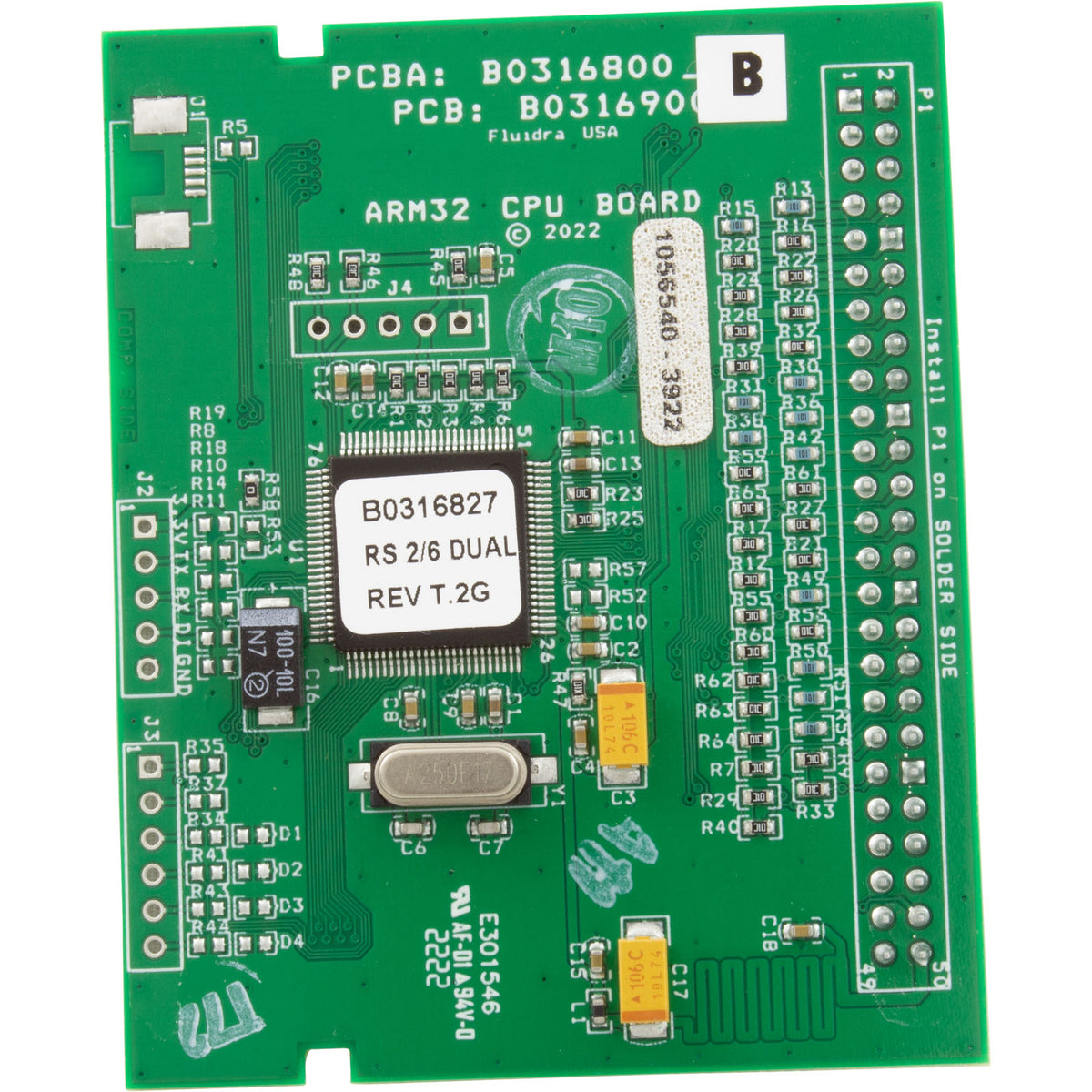 PCB, Zodiac Jandy AquaLink RS2/6, Dual Equipment, Rev.QQ : R0466807