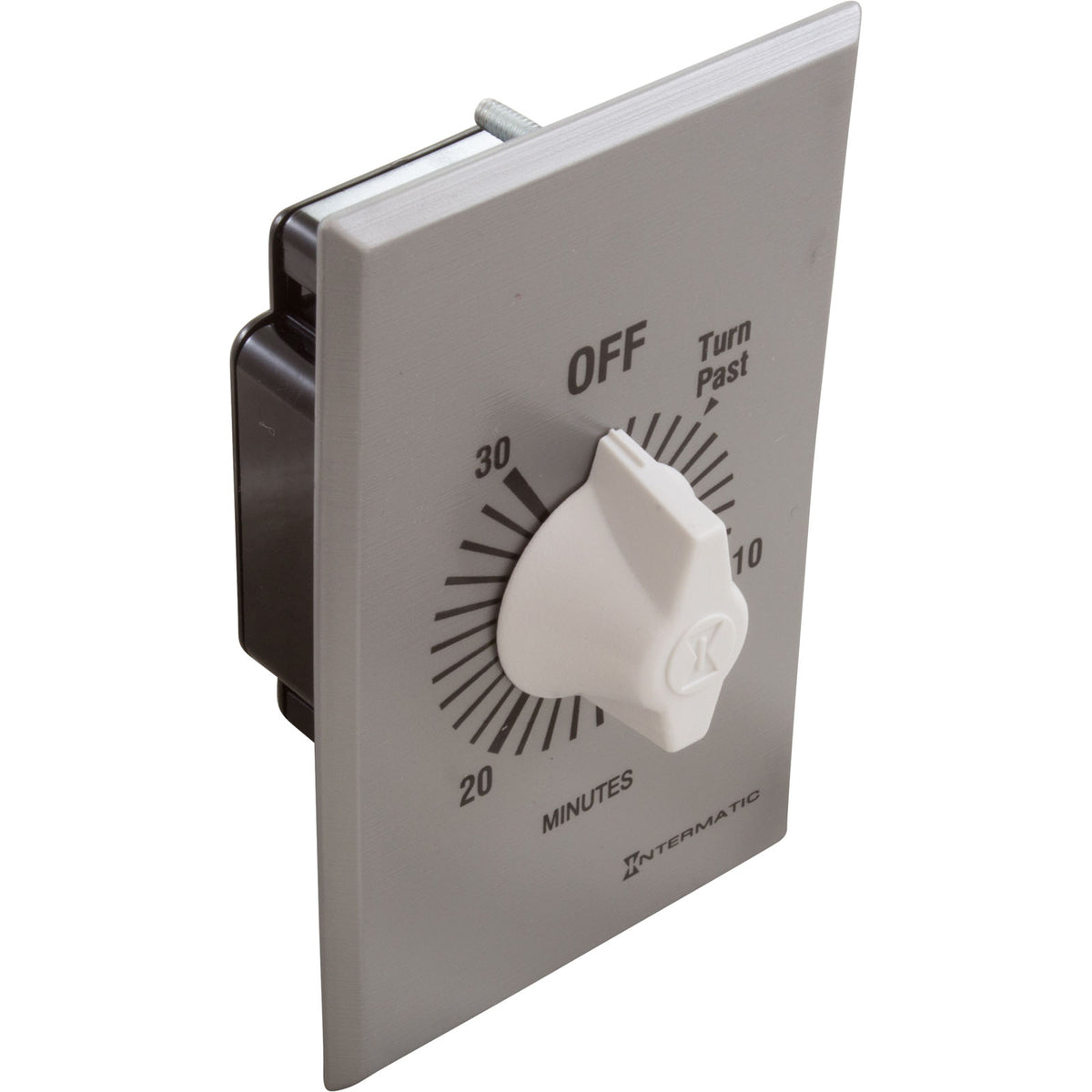 Timer, Intermatic, DPST, Spring Wound, 30min, 20A : FF430M