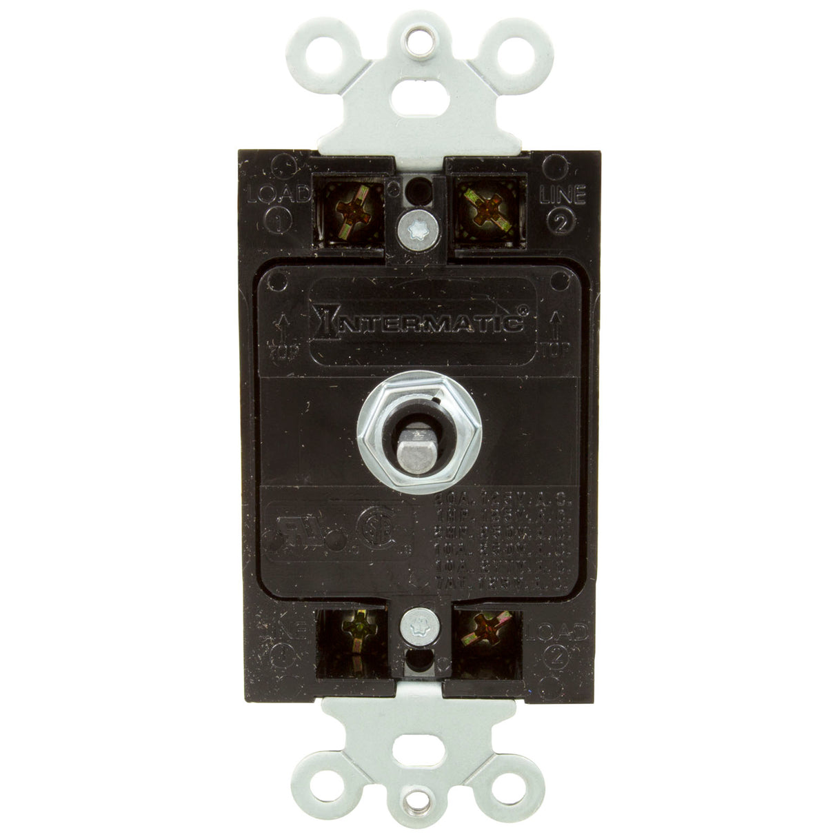 Timer, Intermatic, DPST, Spring Wound, 60min , 20A : FF460M