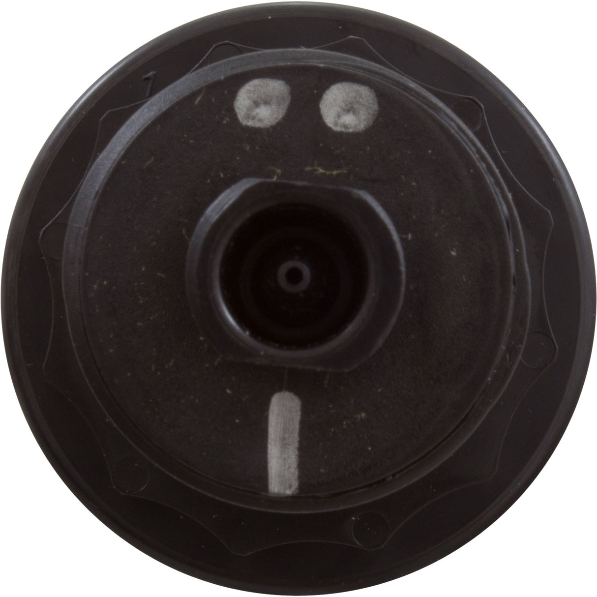 Air Button, TDI 3428, Low Prof, 1-1/4"hs, 1-5/8"fd, Chrome : MPT-57570-3428