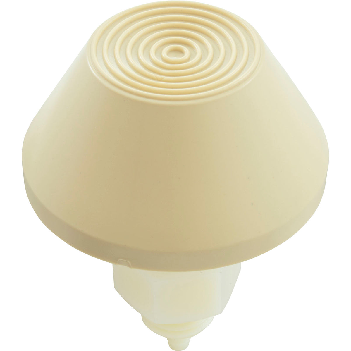 Air Button, Tecmark, Raised Cone, 7/8"hs, 2-3/4"fd, Beige : PT1-3130-03