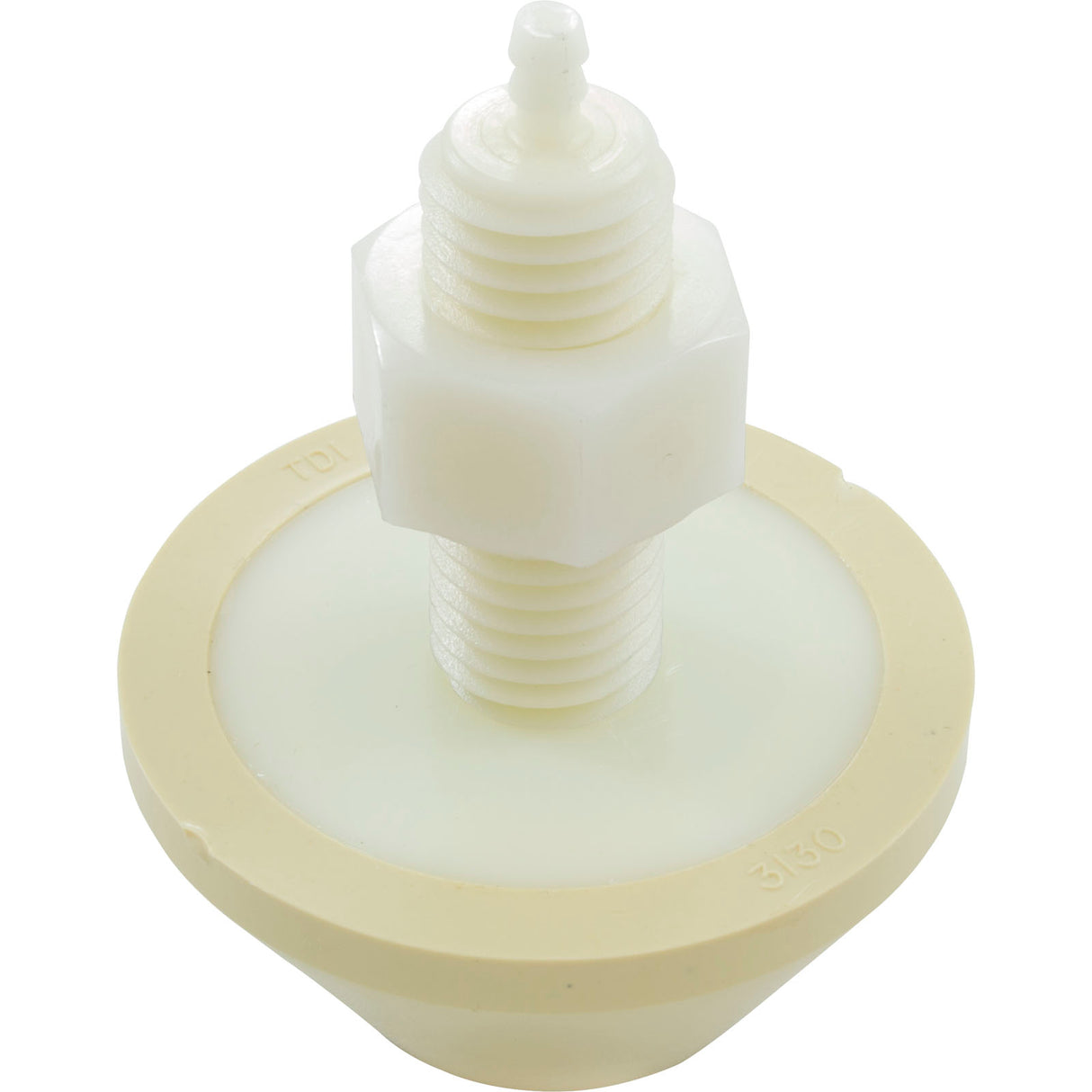 Air Button, Tecmark, Raised Cone, 7/8"hs, 2-3/4"fd, Beige : PT1-3130-03