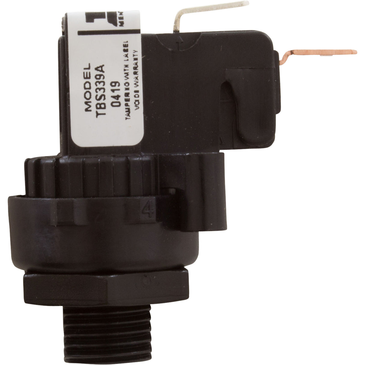 Air Switch, Tecmark, TBS 339, SPNO, 25A, thd, latch : TBS339A - Tecmark - TBS339A - PartsForSpas.com