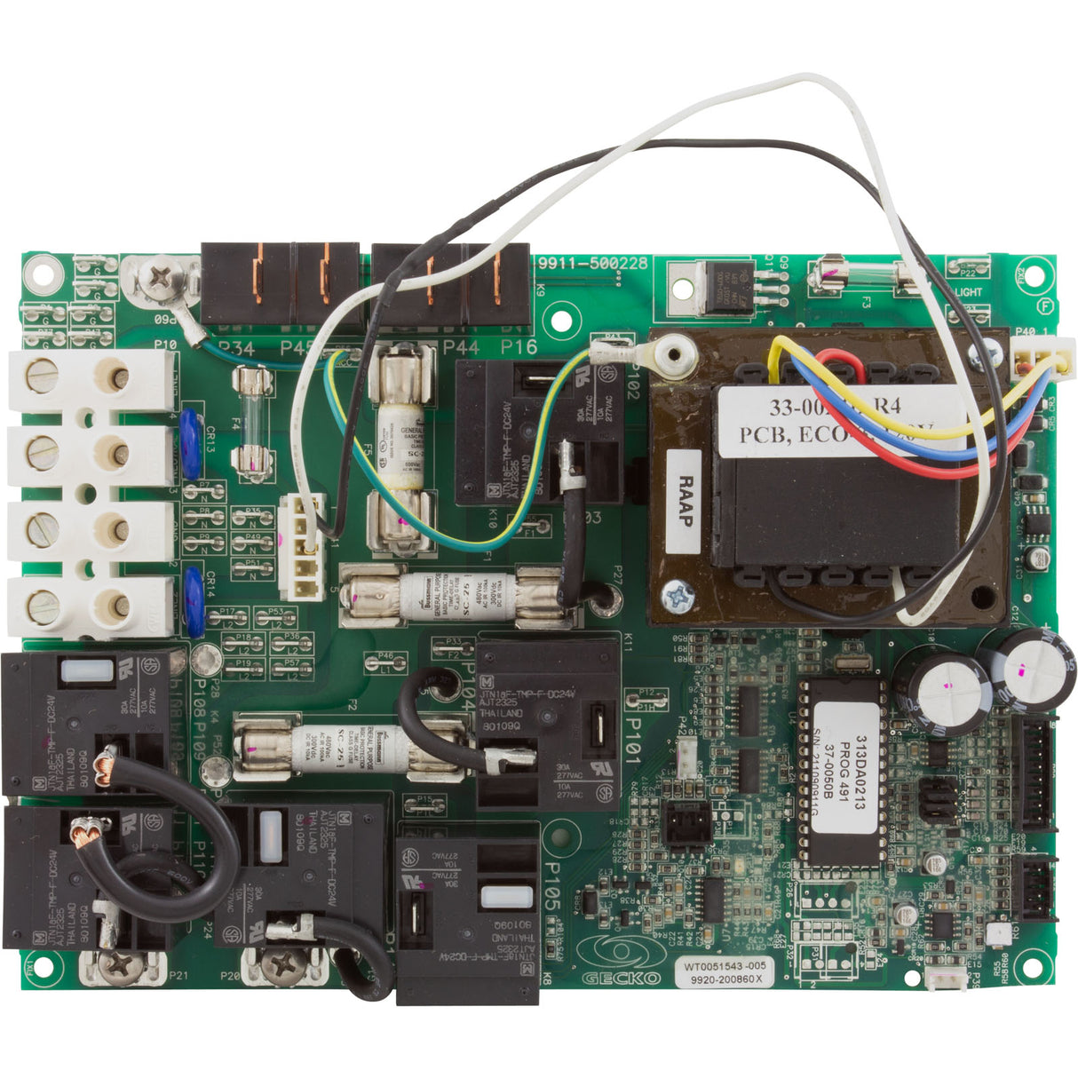 PCB, Hydro-Quip, Eco-3, 115v : 33-0024B-K