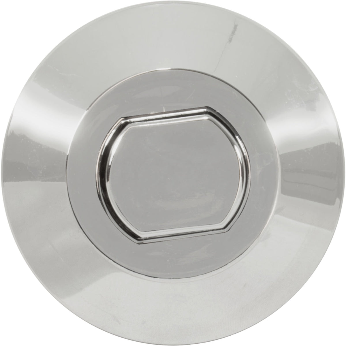 Air Button, Presair, Standard, 1-3/4"hs, 2-5/8"fd, Chrome : B225CA