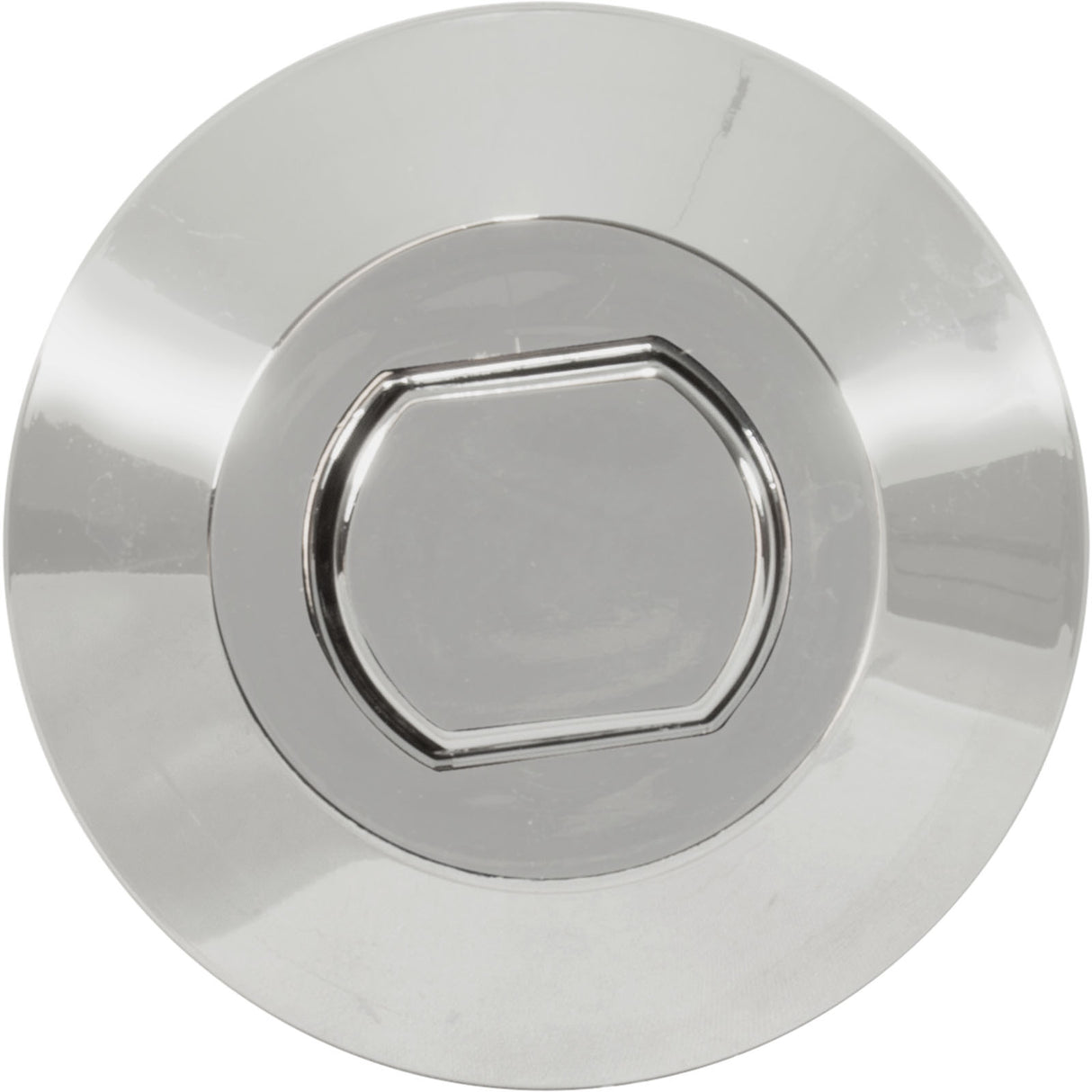 Air Button, Presair, Standard, 1-3/4"hs, 2-5/8"fd, Chrome : B225CA