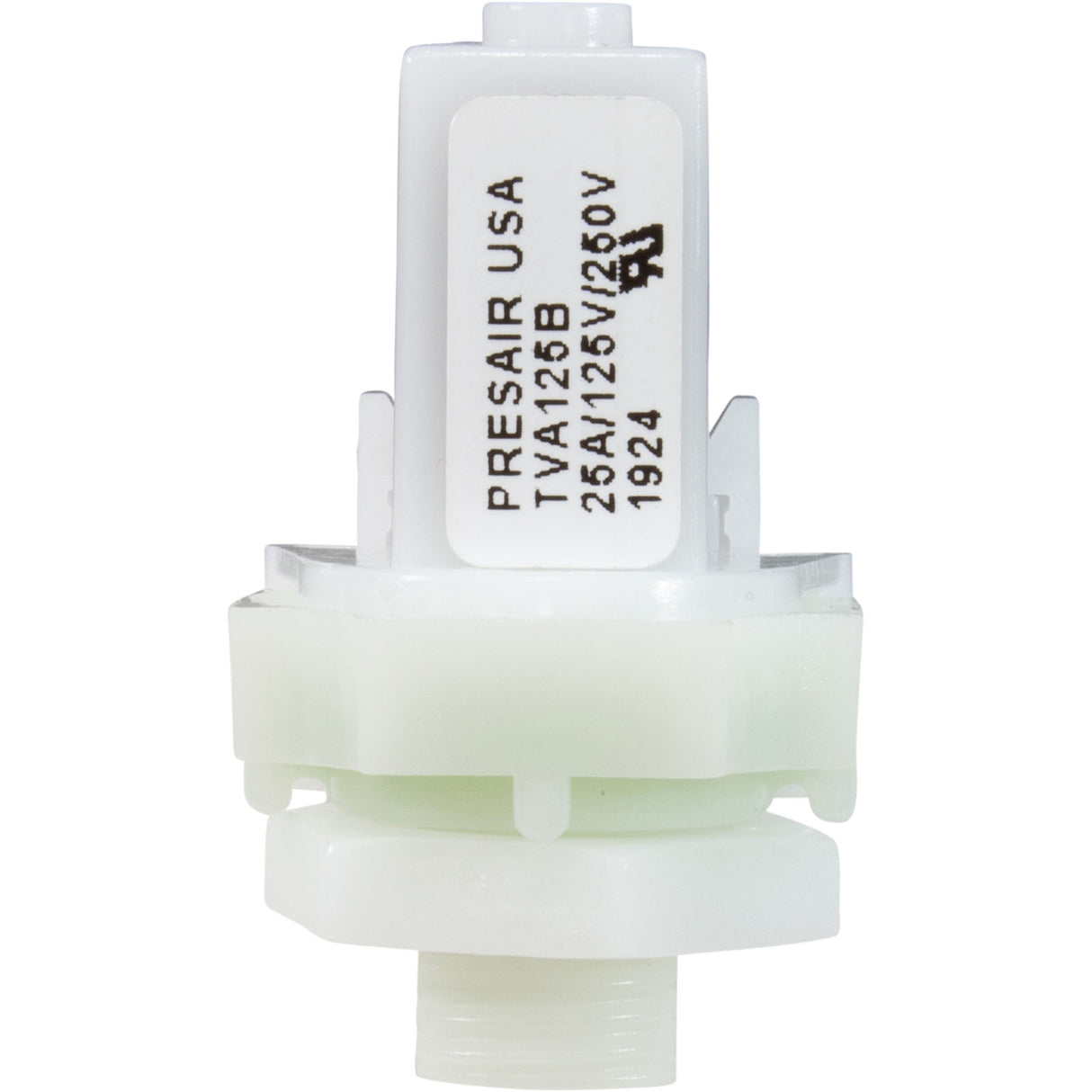 Air Switch, PresAir, SPDT, 9/16" Center Spout, 25A, Latching : TVA125B - Senasys - TVA125B - PartsForSpas.com