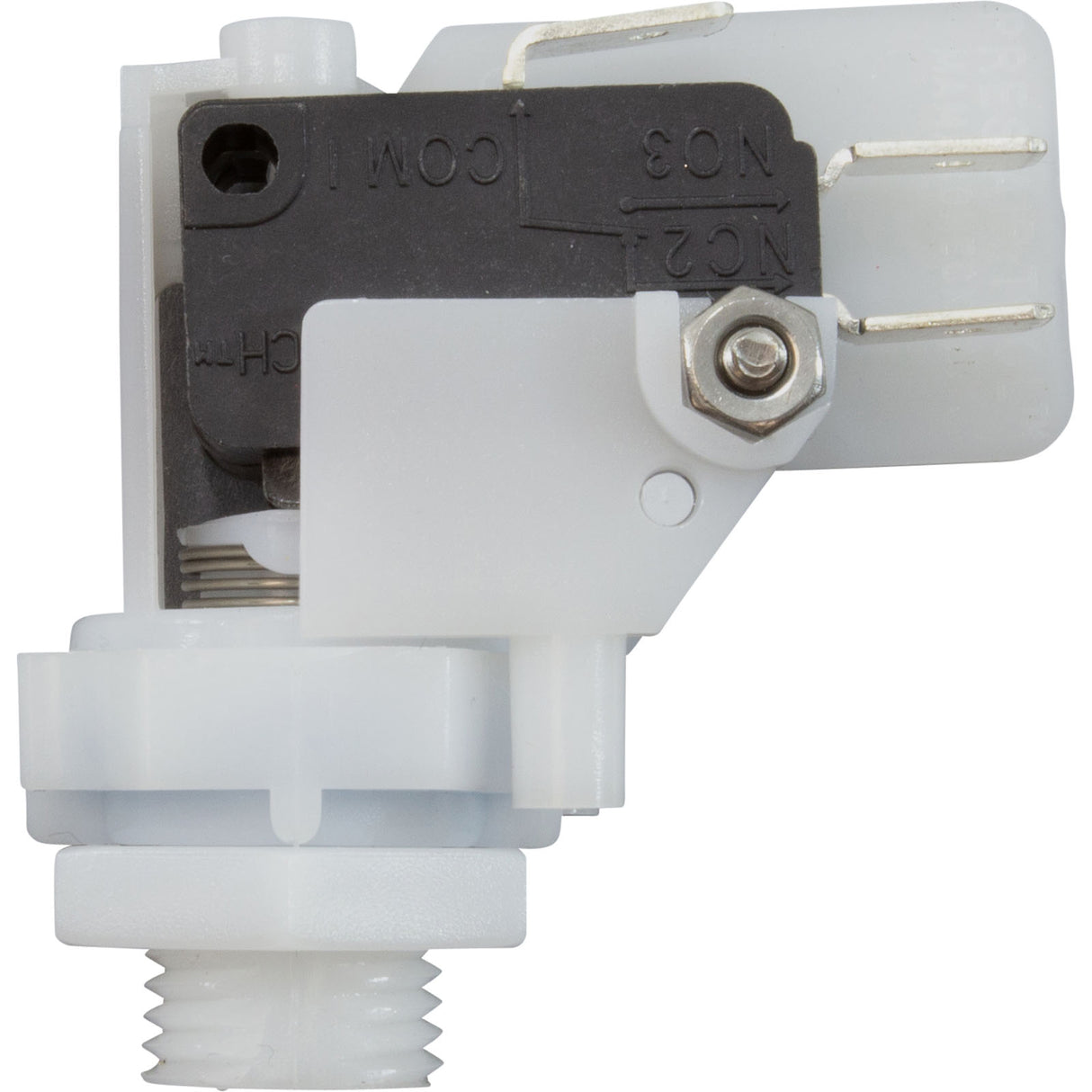 Air Switch, PresAir, DPDT, 9/16" Center Spout, 21A, Momentary : TVM211B - Senasys - TVM211B - PartsForSpas.com
