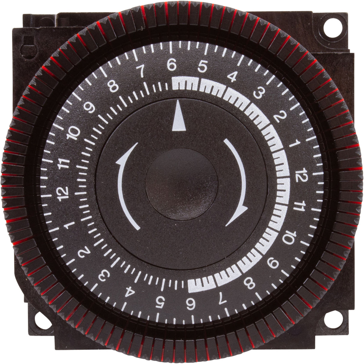 Timer, Diehl, SPST, Panel Mount, 24vac, 24hr : TA4067