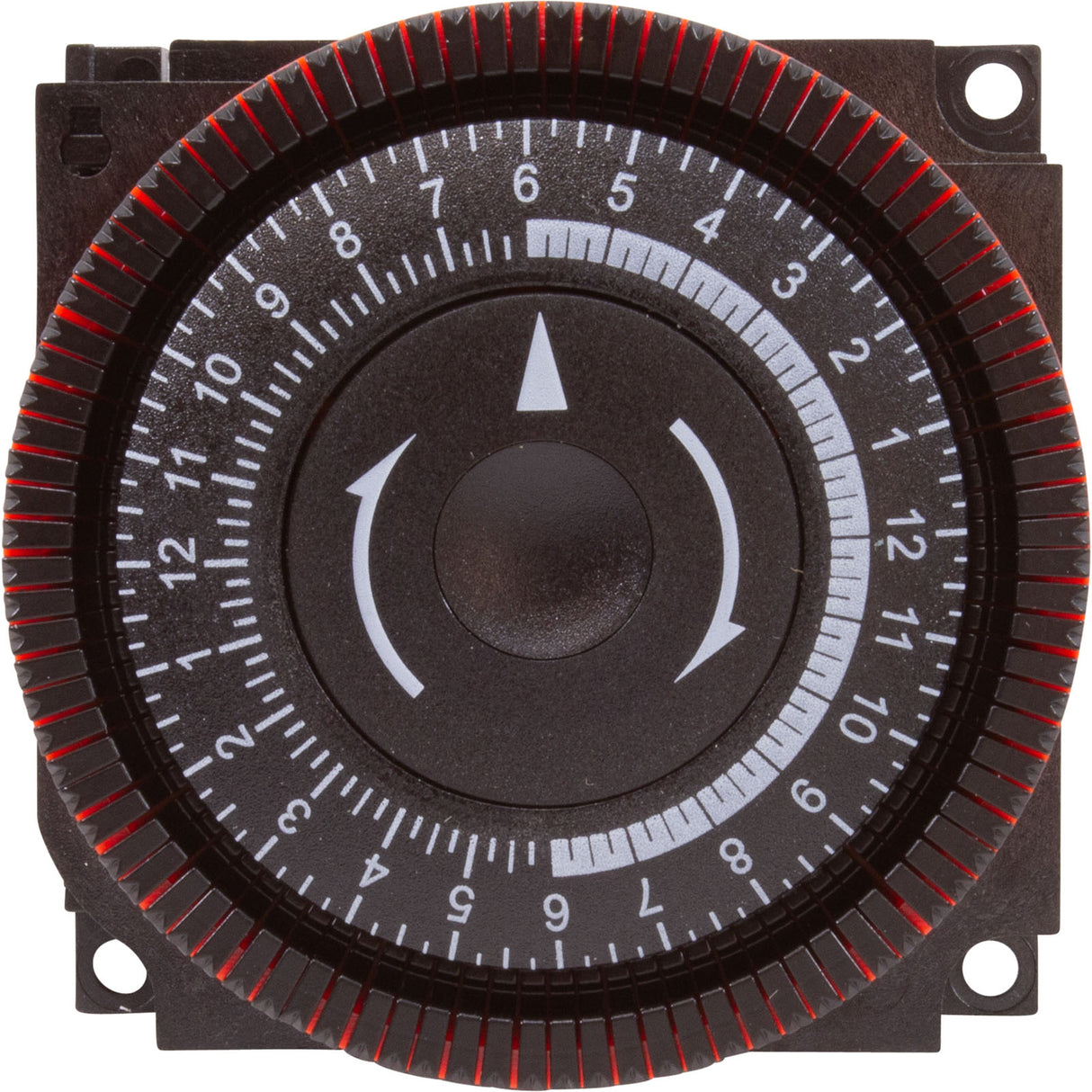 Timer, Diehl, SPST, Panel Mount, 230v, 20A, 24hr : TA4065