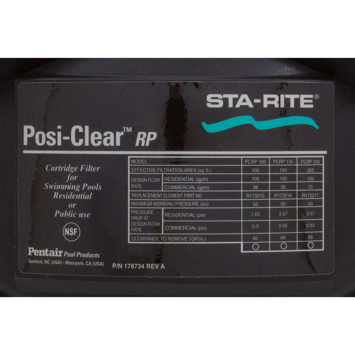 Lid Sm Pxc Rplcmnt : 59053001Z - Pentair - 7.8838E+11 - PartsForSpas.com