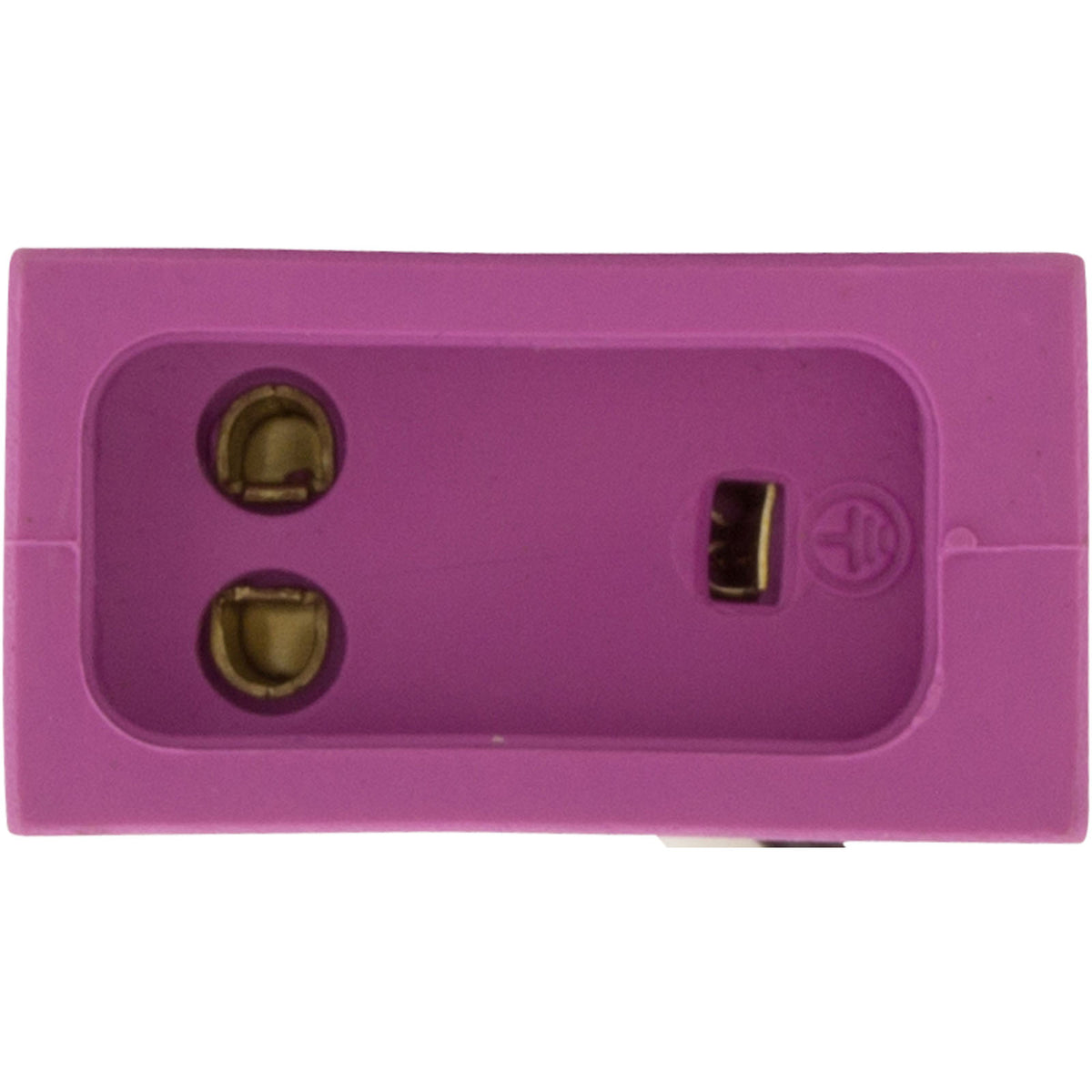 Receptacle, H-Q, Switched Acc, Molded, 18/3 SS VH, Lt.Violet : WS-OVO4-02-K