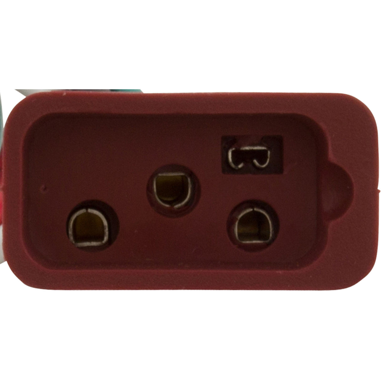 Receptacle, H-Q, Pump 2, 2 Speed, Molded, Brown, 14/4 : 09-0023C