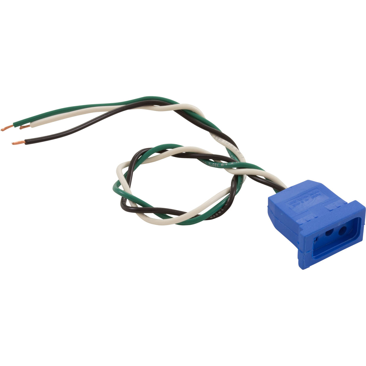 Receptacle, Circulation Pump, H-Q, Molded, Blue, 18/3 : 09-0021C-A
