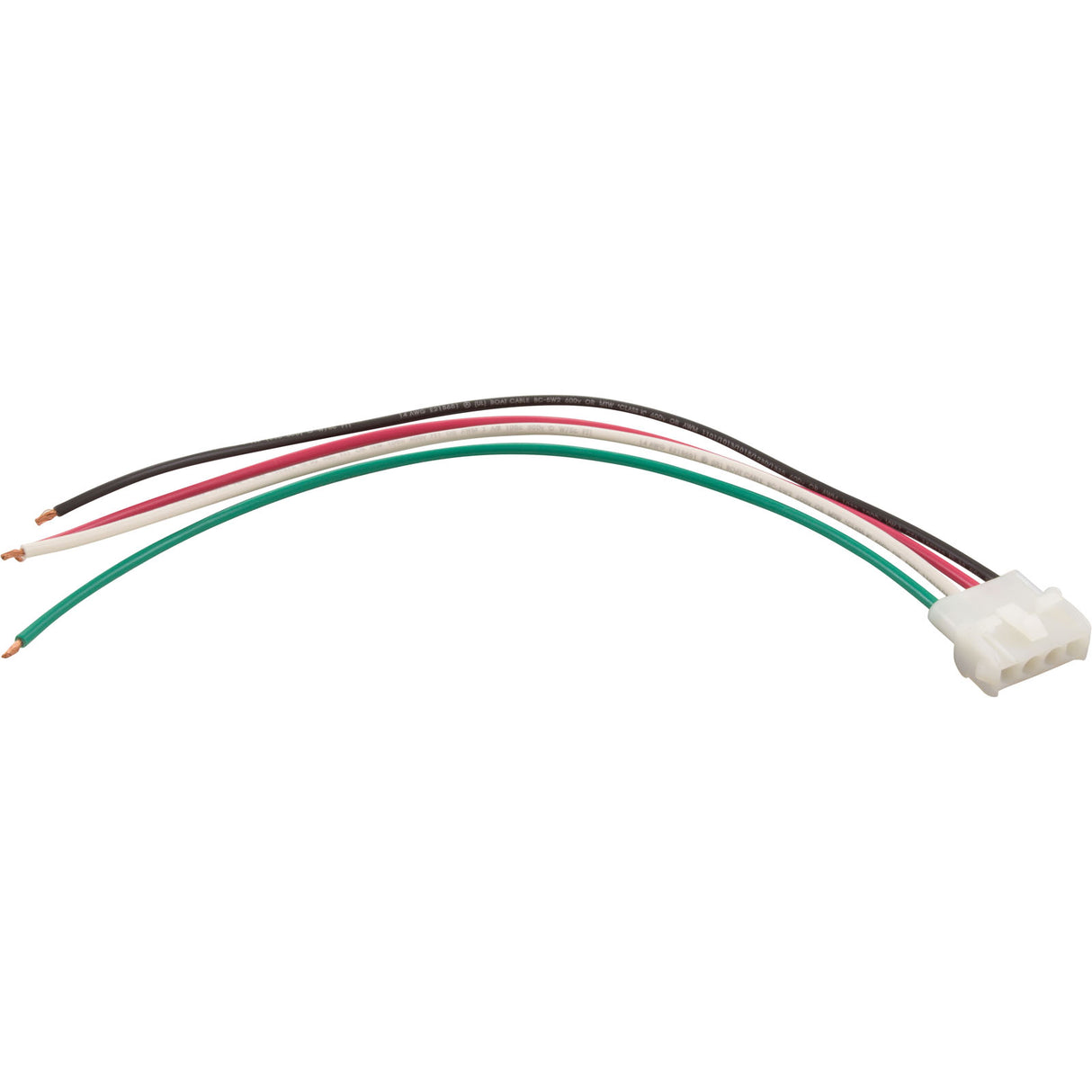 Receptacle, Hydro-Quip, 2-Speed Pump, Amp , Red : 09-0032
