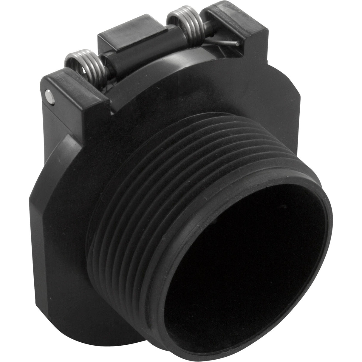 Vac Lock 1 1/2"Mpt - Black : 600-2201 - Waterway Plastics - 806105229502 - PartsForSpas.com