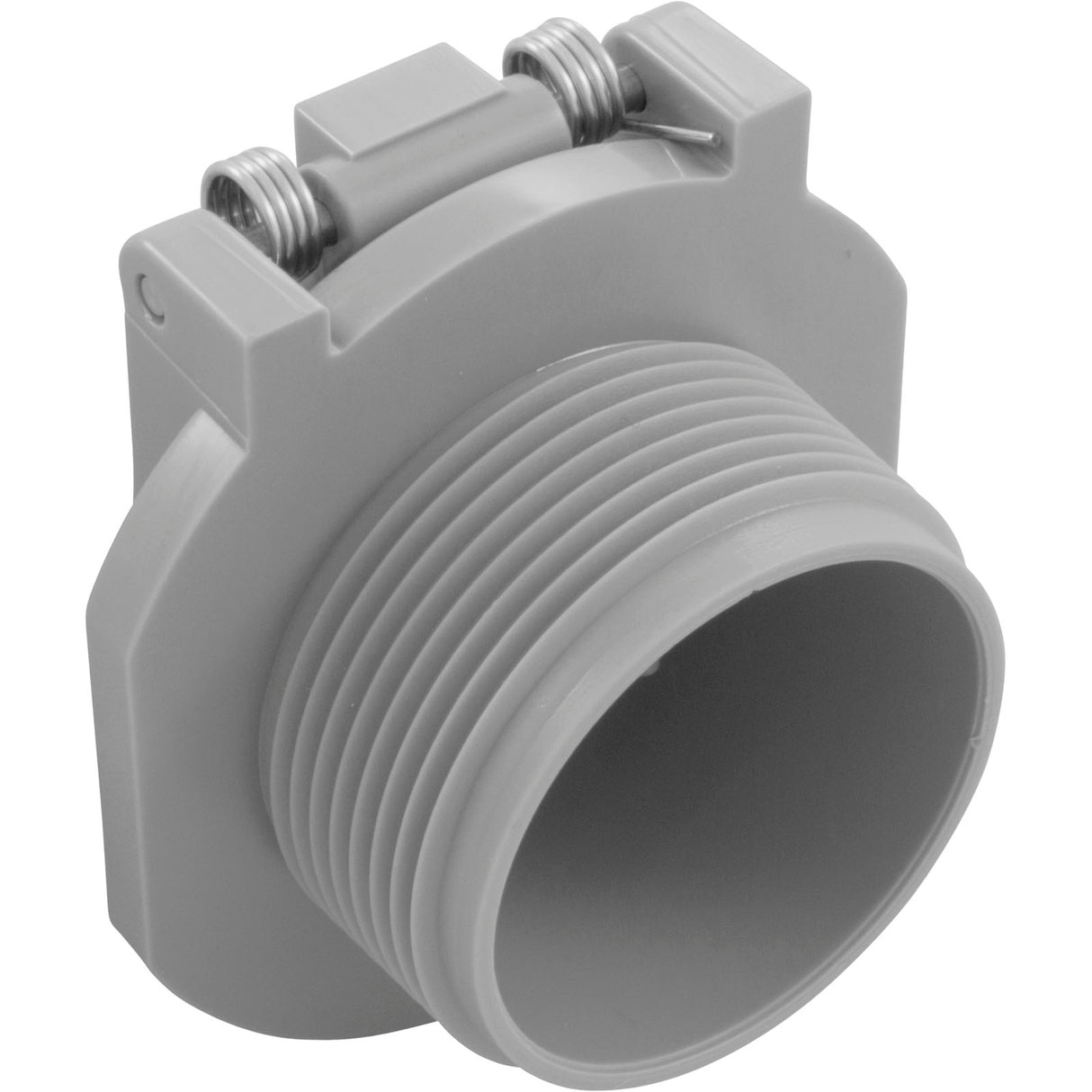 Vac Lock 1 1/2"Mpt - Gray : 600-2207 - Waterway Plastics - 806105229496 - PartsForSpas.com