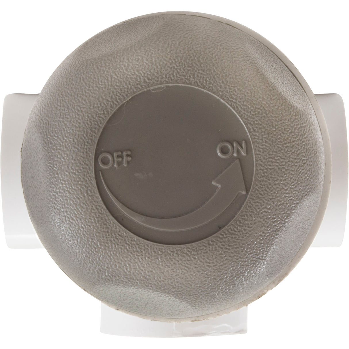 Valve Assy., On/Off Turn, Horizontal, Gray : 600-4387 - Waterway Plastics - 806105102645 - PartsForSpas.com