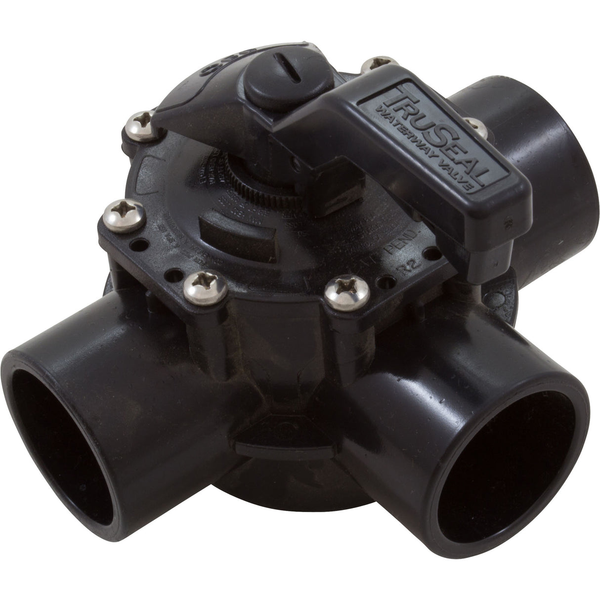 1 1/2"S Tru Seal 3-Way Diverter Valve Assy : 600-7200-CPVC - Waterway Plastics - 806105102904 - PartsForSpas.com