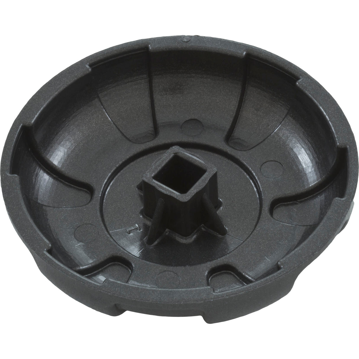 Knob, Waterway, 6 Spoke, Dark Gray : 602-4549-dsg - Waterway - 806105264602 - PartsForSpas.com