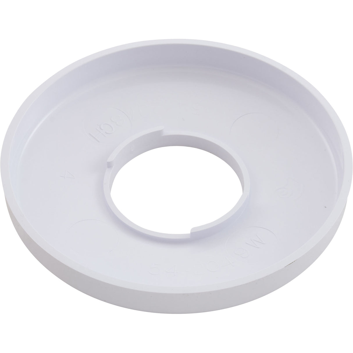 Escutcheon, Pentair, M235, White : 542049 - Pentair - 542049 - PartsForSpas.com
