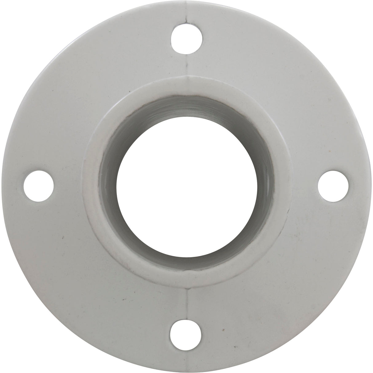 Deck Flange, Perma Cast, For Slide, 1.9", White/Aluminum : PF-3119-A - Perma-Cast LLC - PF-3119-A - PartsForSpas.com
