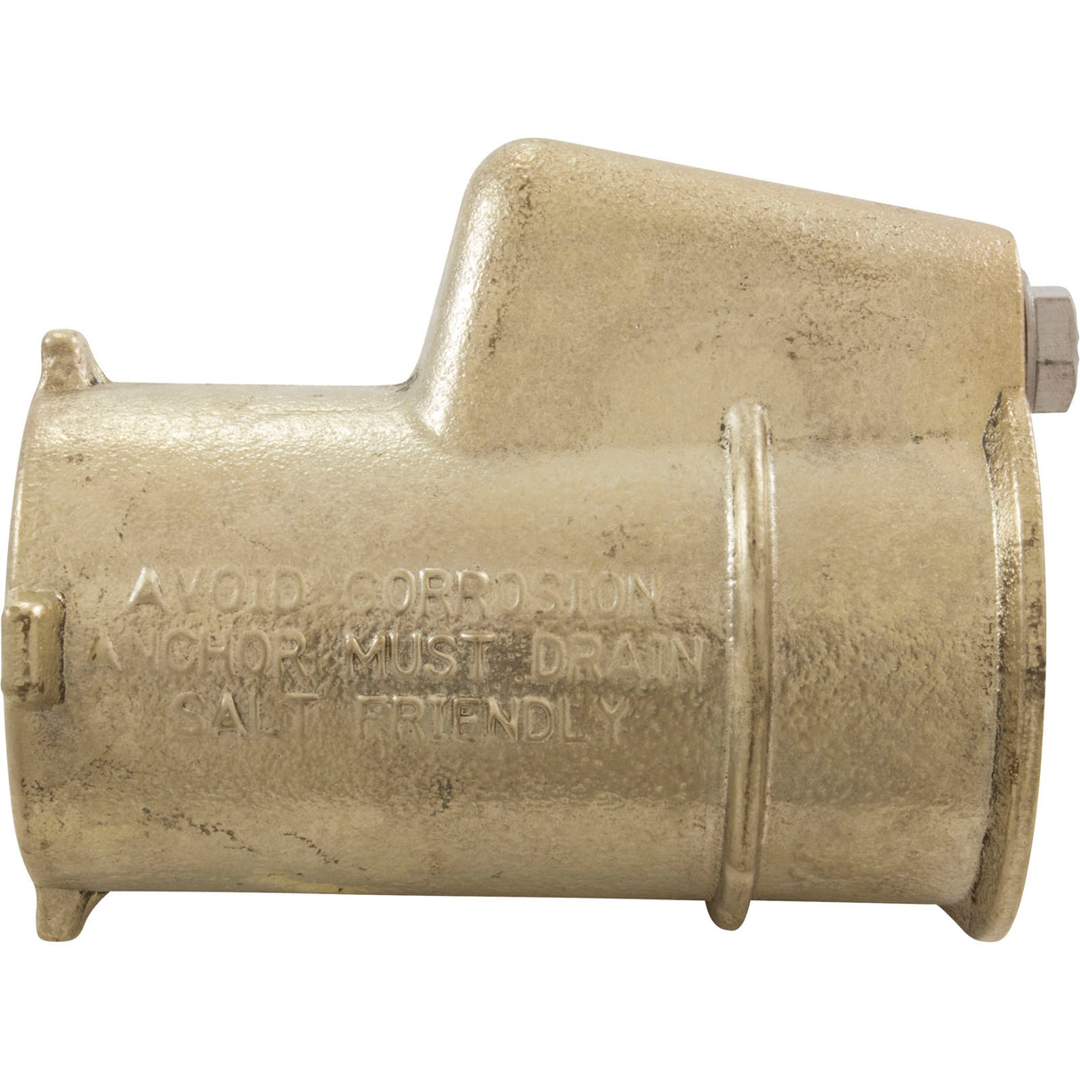 Anchor Socket, Perma Cast, Bronze, 1.9" Rails/Ladders, 4" : PS-4019-BC - Perma-Cast LLC - PS-4019-BC - PartsForSpas.com