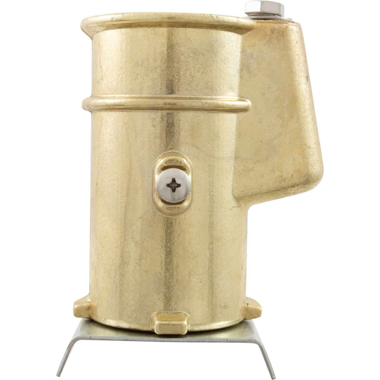 Anchor Socket Channel, Perma Cast, 8" Bronze, w/ PS-4019-BC : PC-4008-BC - Perma-Cast LLC - 812163030097 - PartsForSpas.com
