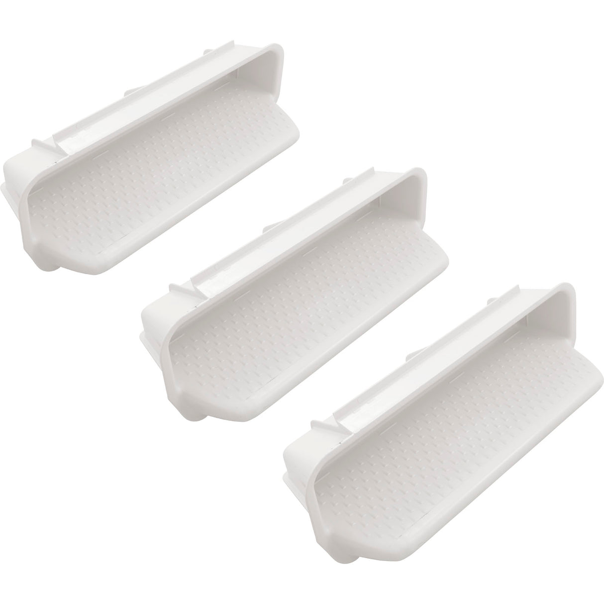 Step, Waterway, White, Set of 3 : 532-2010B - Waterway Plastics - 806105098207 - PartsForSpas.com