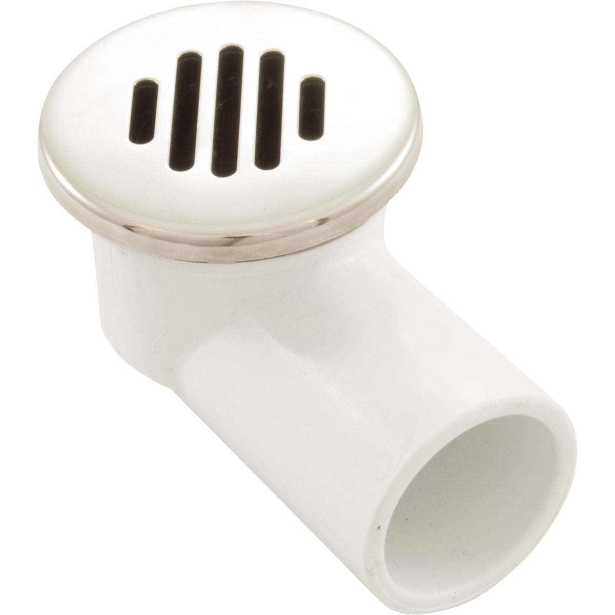 Lo-Profile Drain Assembly W/Ss Cover : 640-0401S - Waterway Plastics - 8.06105E+11 - PartsForSpas.com