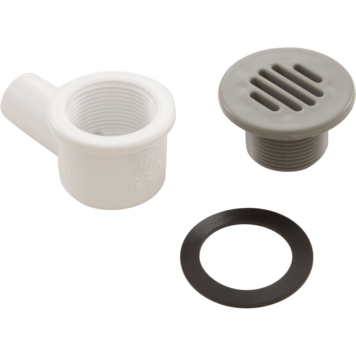 Lo-Profile Drain Assy, 3/4"sgsb : 640-0427 - Waterway Plastics - 8.06105E+11 - PartsForSpas.com
