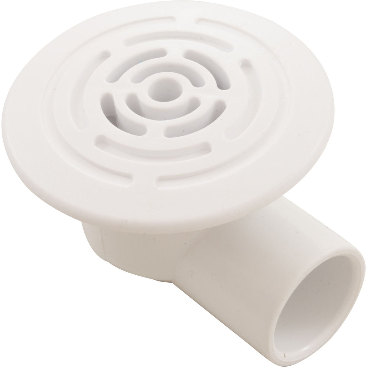 Lrg Face Lo Pro Drain Assembly, 1/2"S - White : 640-0430