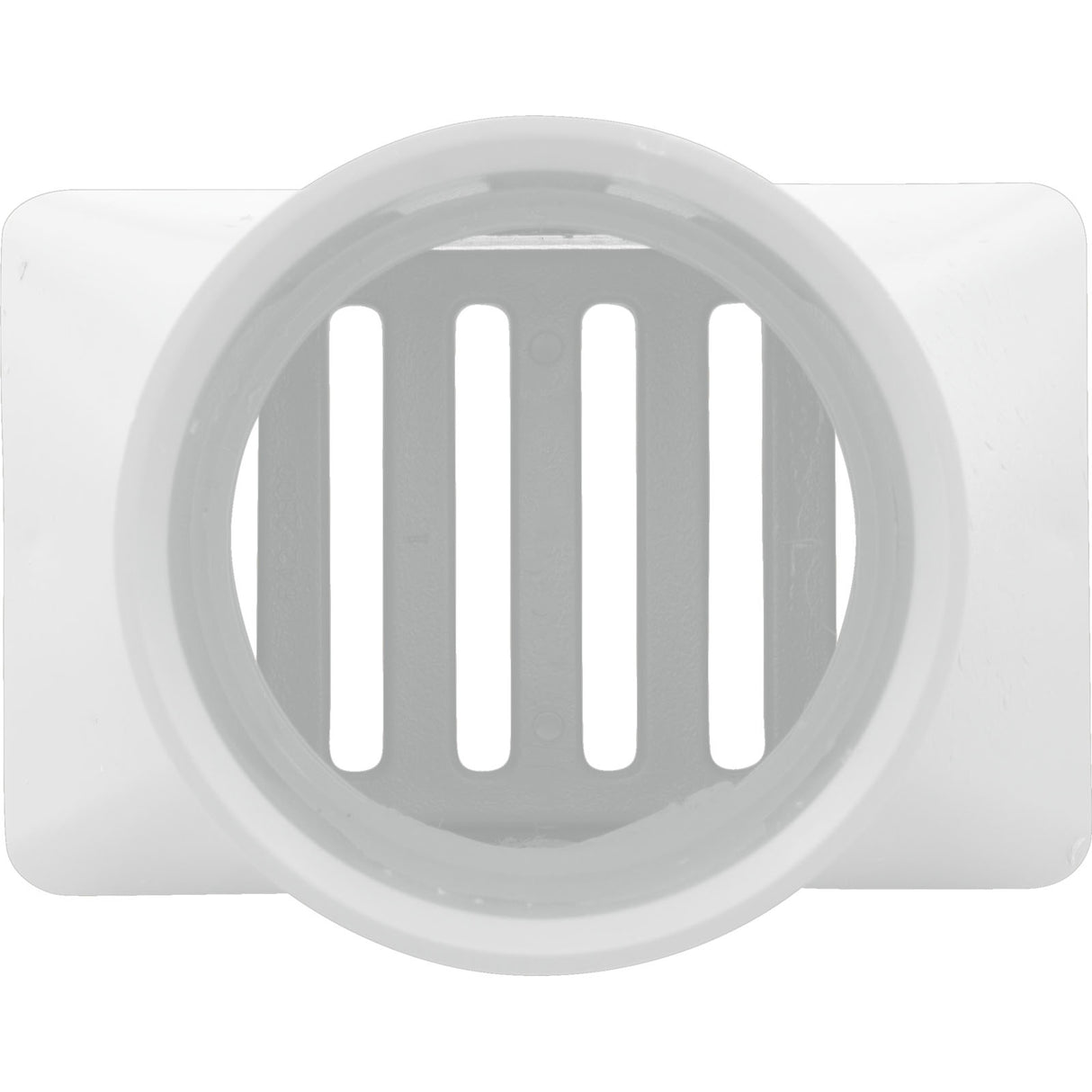 2"X4" Deck/Gutter Drain 2"S/Fpt Asy-Wht : 640-2900