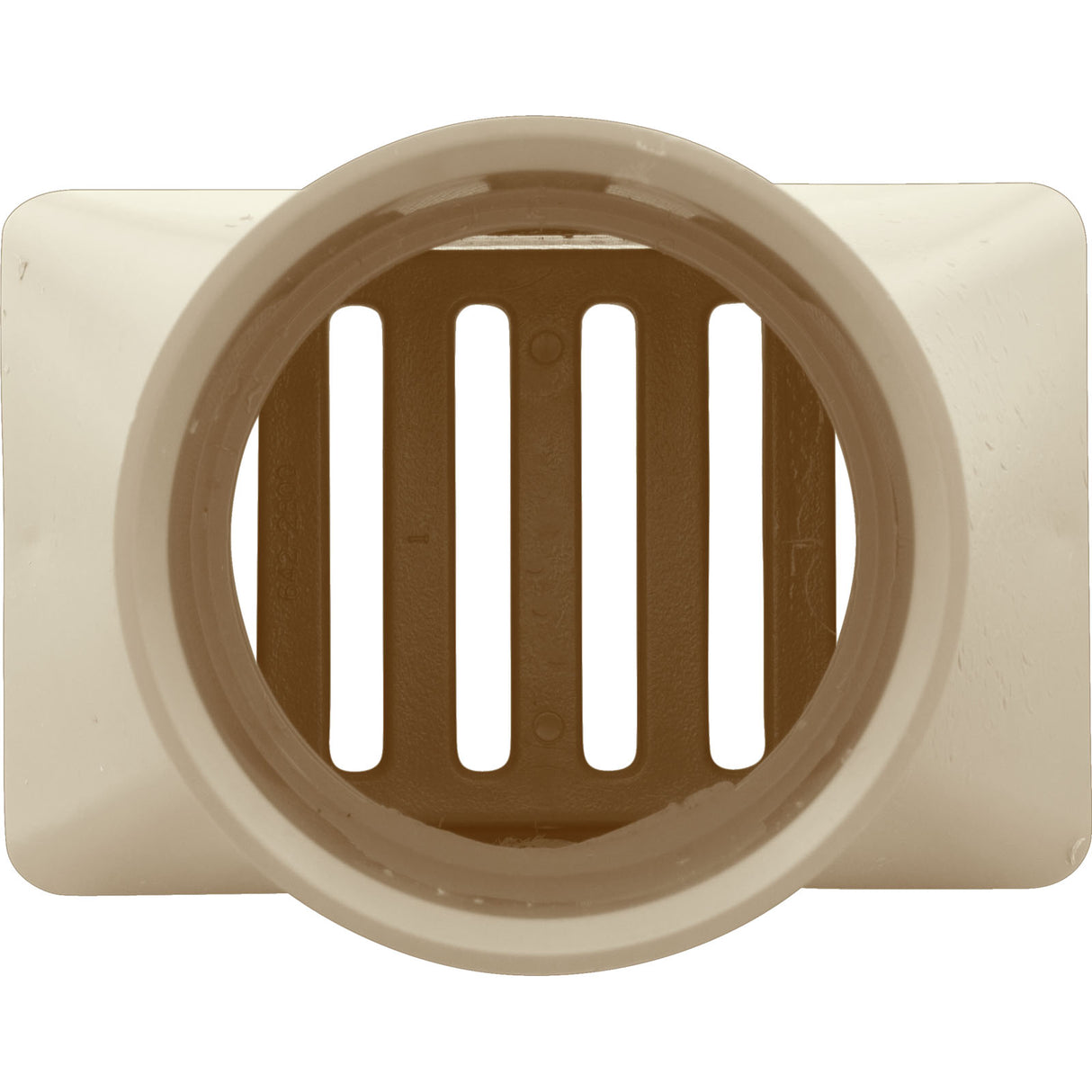 2"X4" Deck/Gutter Drain 2"S/Fpt Asy-Bei : 640-2909-BEI