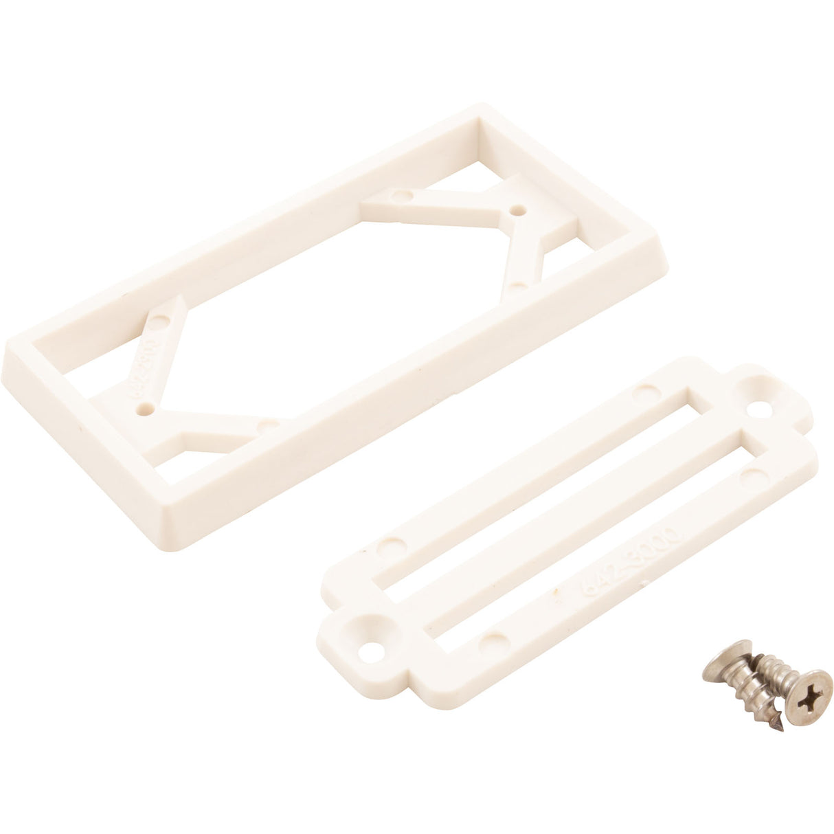 2" X 4" 3-Bar Grate And Frame : 640-3000 - Waterway Plastics - 8.06105E+11 - PartsForSpas.com