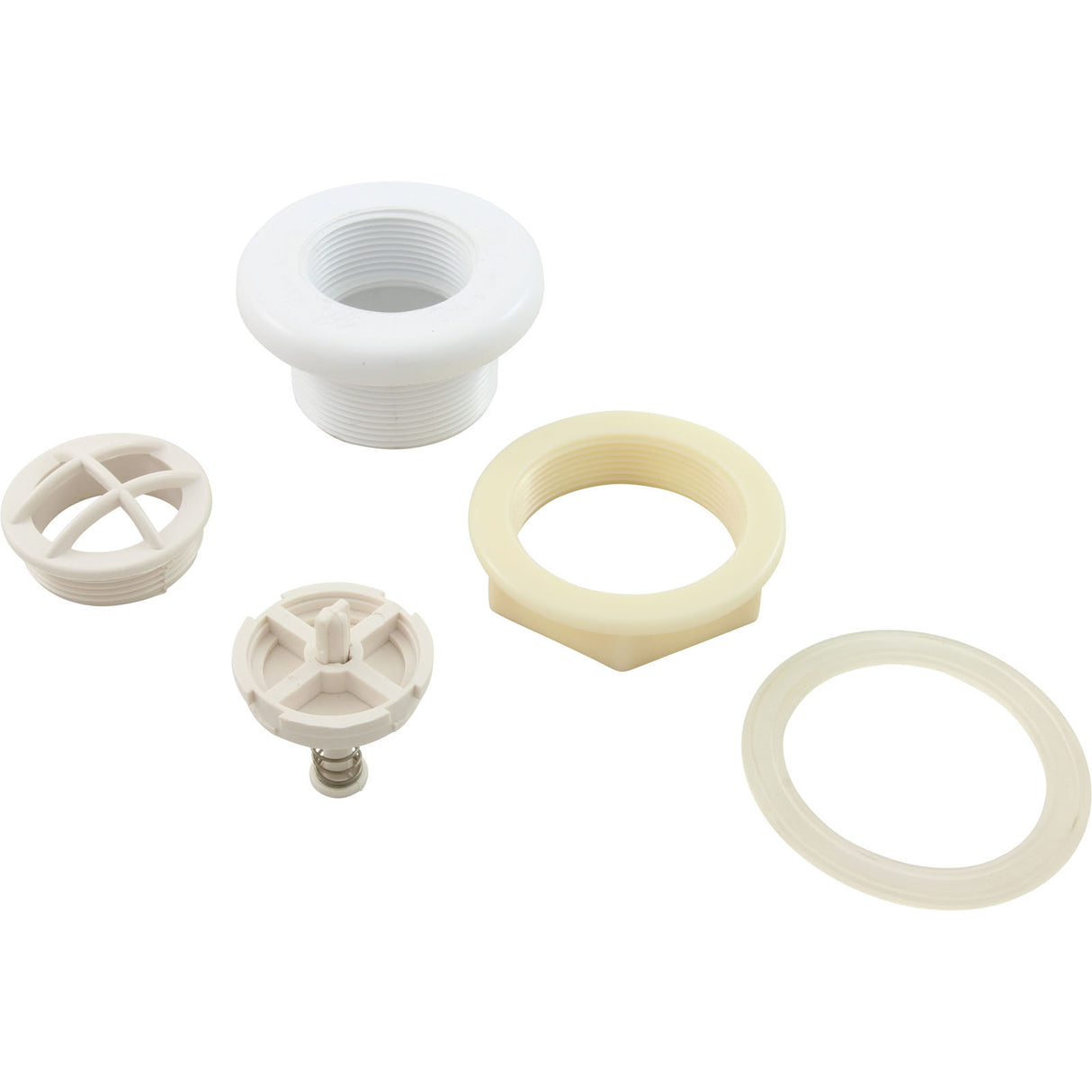Suction Wallfitting, W/Bypass : 640-3170