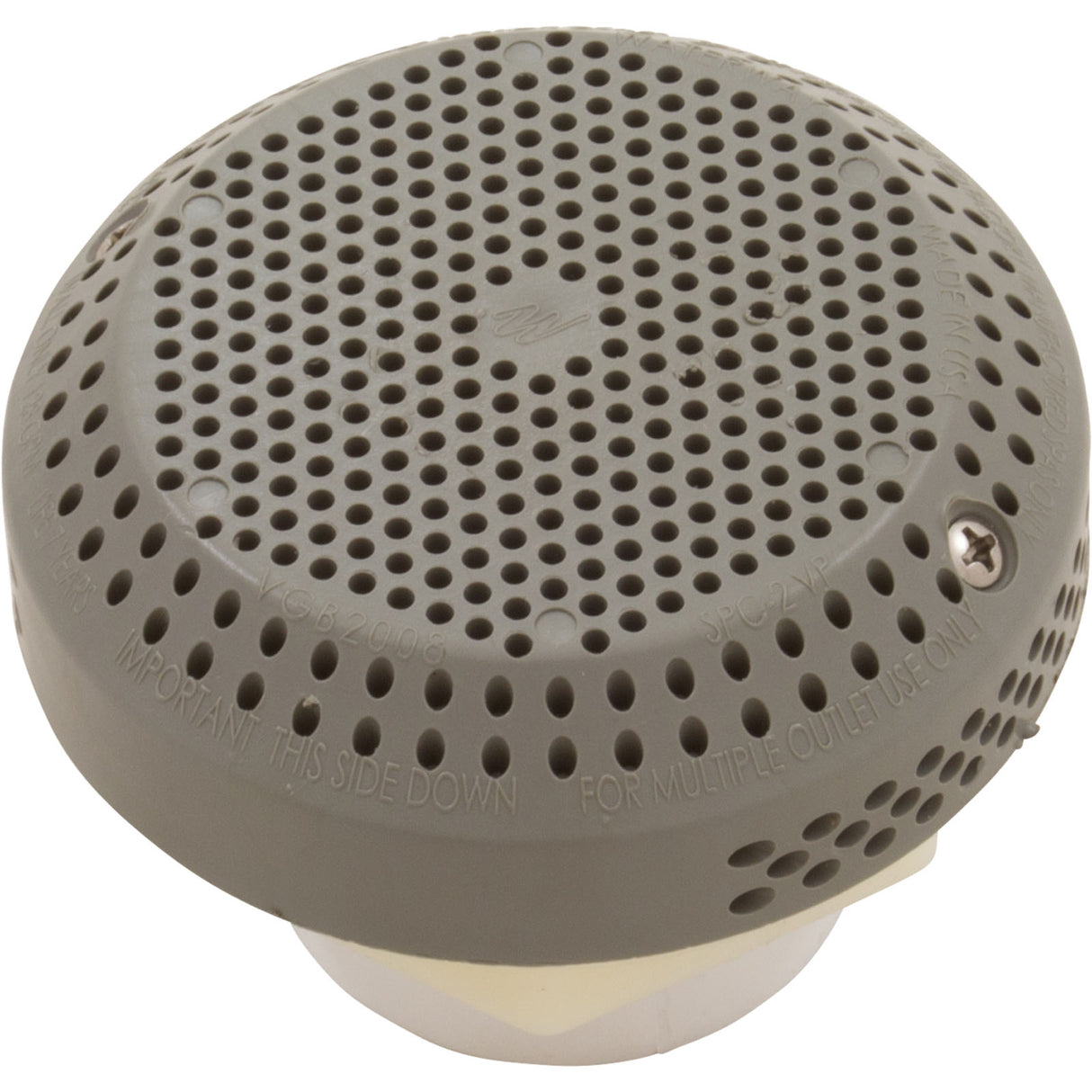 SPC-2VP HI-FLO SUCTION, 1-1/2"HEX PORTABLE SPA, Grey : 640-3257 VP