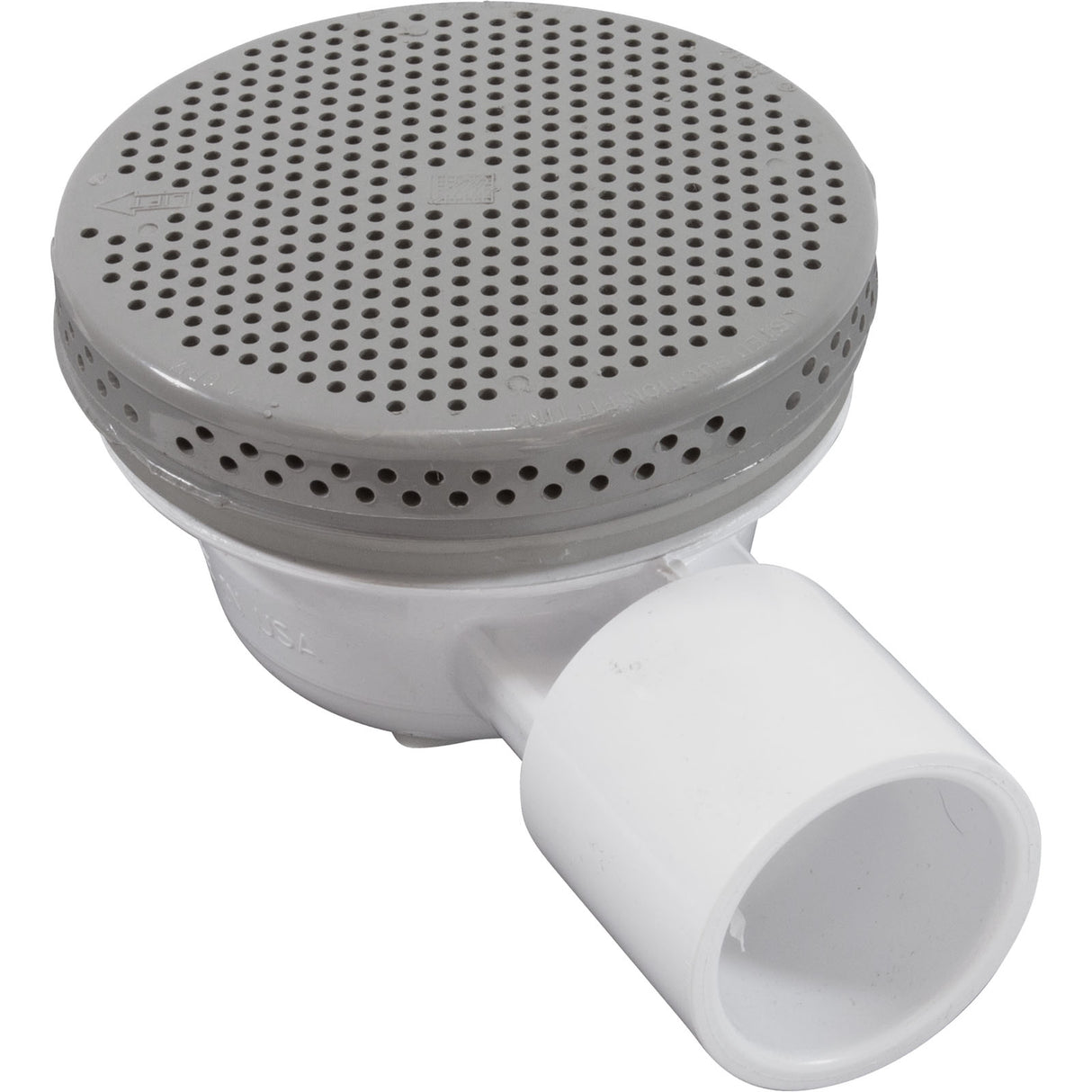 Lo-Pro Suction, 1"S 90O Ell - Gray : 640-4407 - Waterway Plastics - 8.06105E+11 - PartsForSpas.com