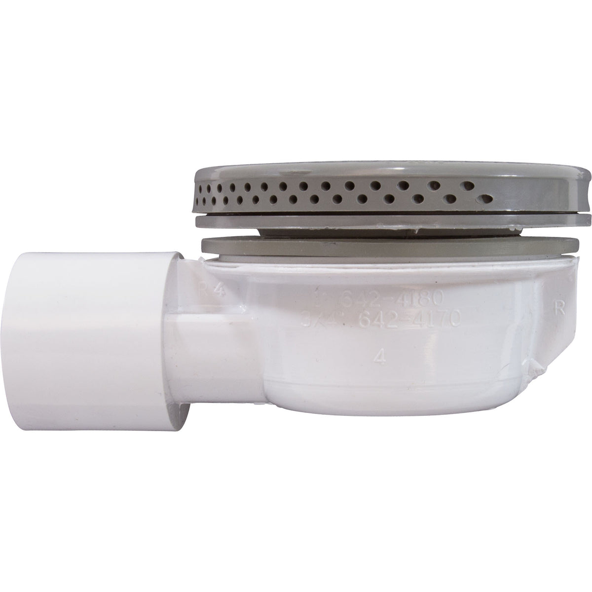 Lo-Pro Suction, 1"S 90O Ell - Gray : 640-4407 - Waterway Plastics - 8.06105E+11 - PartsForSpas.com