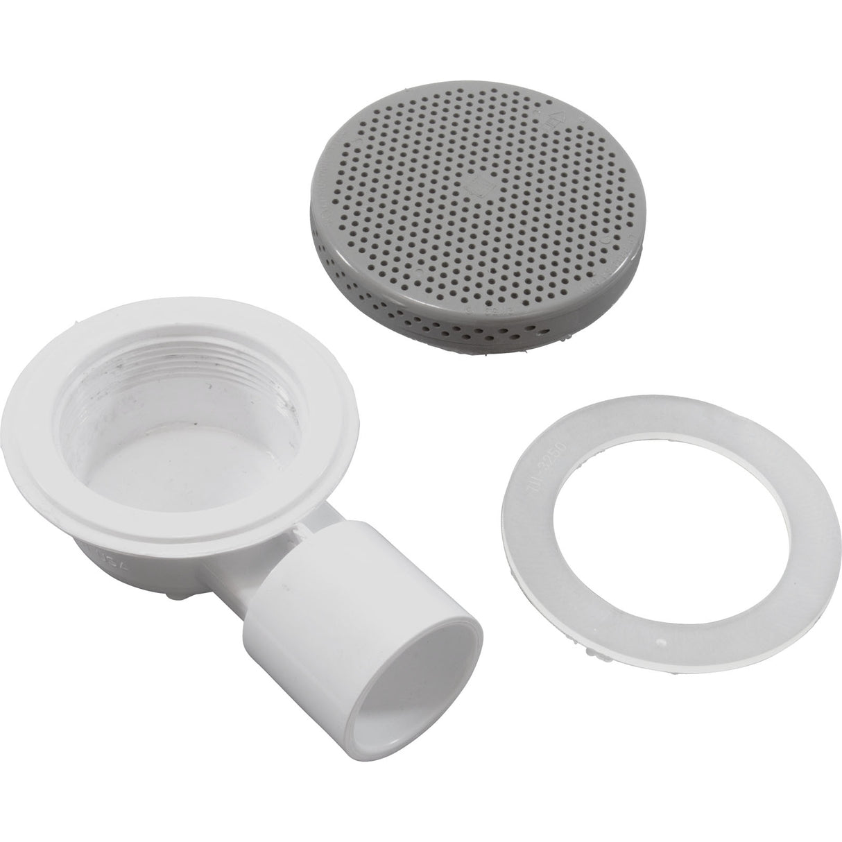 Lo-Pro Suction, 1"S 90O Ell - Gray : 640-4407 - Waterway Plastics - 8.06105E+11 - PartsForSpas.com
